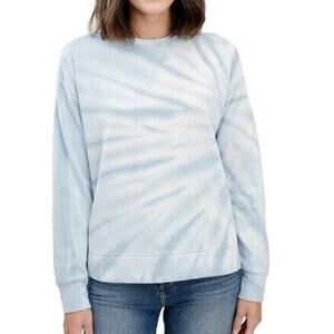 Splendid Womens Tie Dye Crewneck Pullover Sweatshirt Size XL Hippie Boho Casual